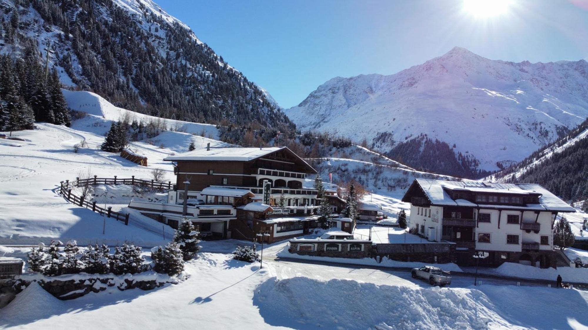 Pension Alpin Mandarfen Buitenkant foto